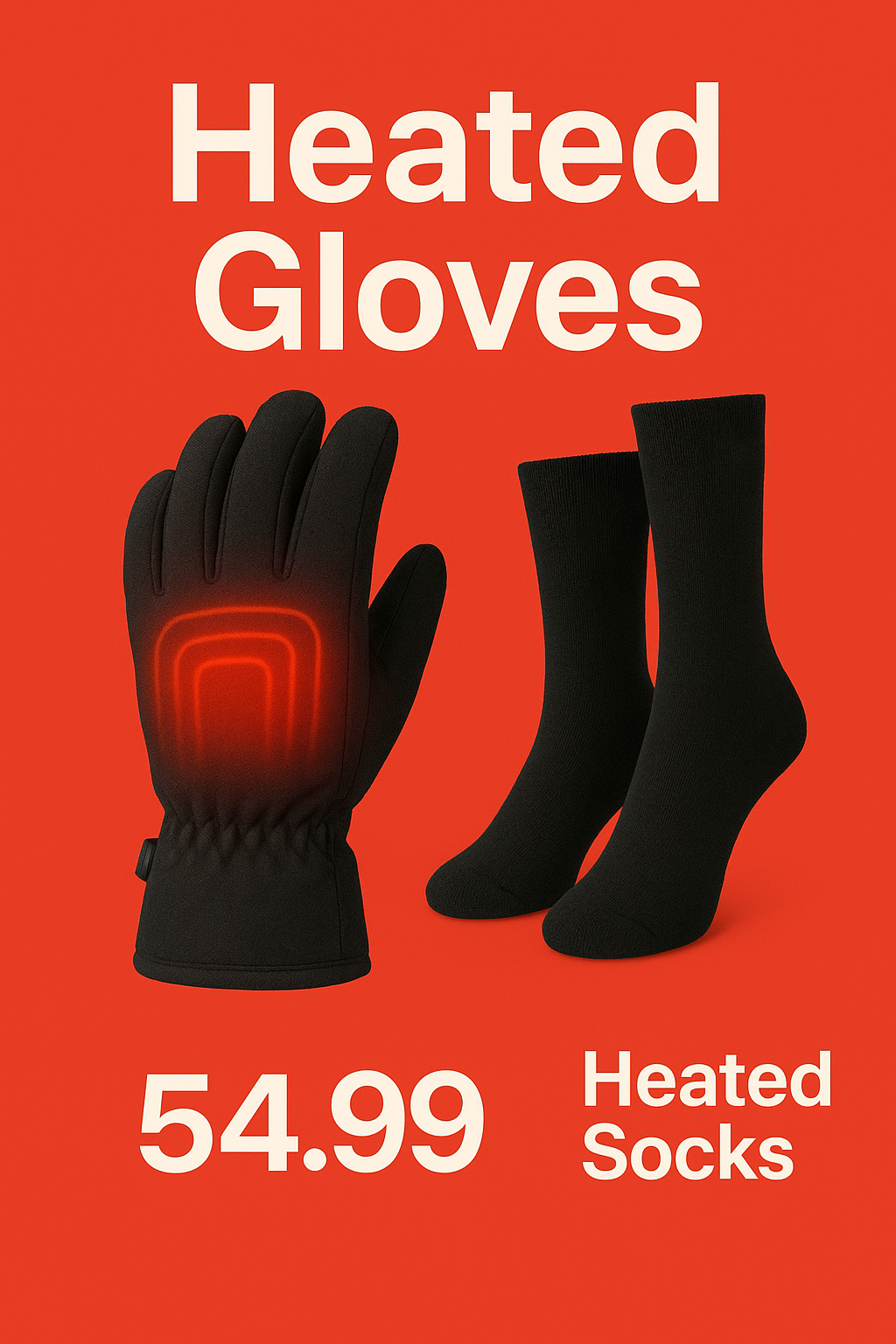 🔥 Beamzz Heat Bundle — Heated Gloves + FREE Heated Socks